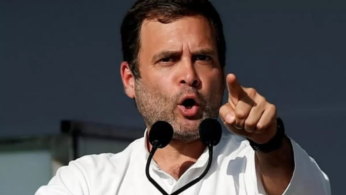 Congress leader Rahul Gandhi