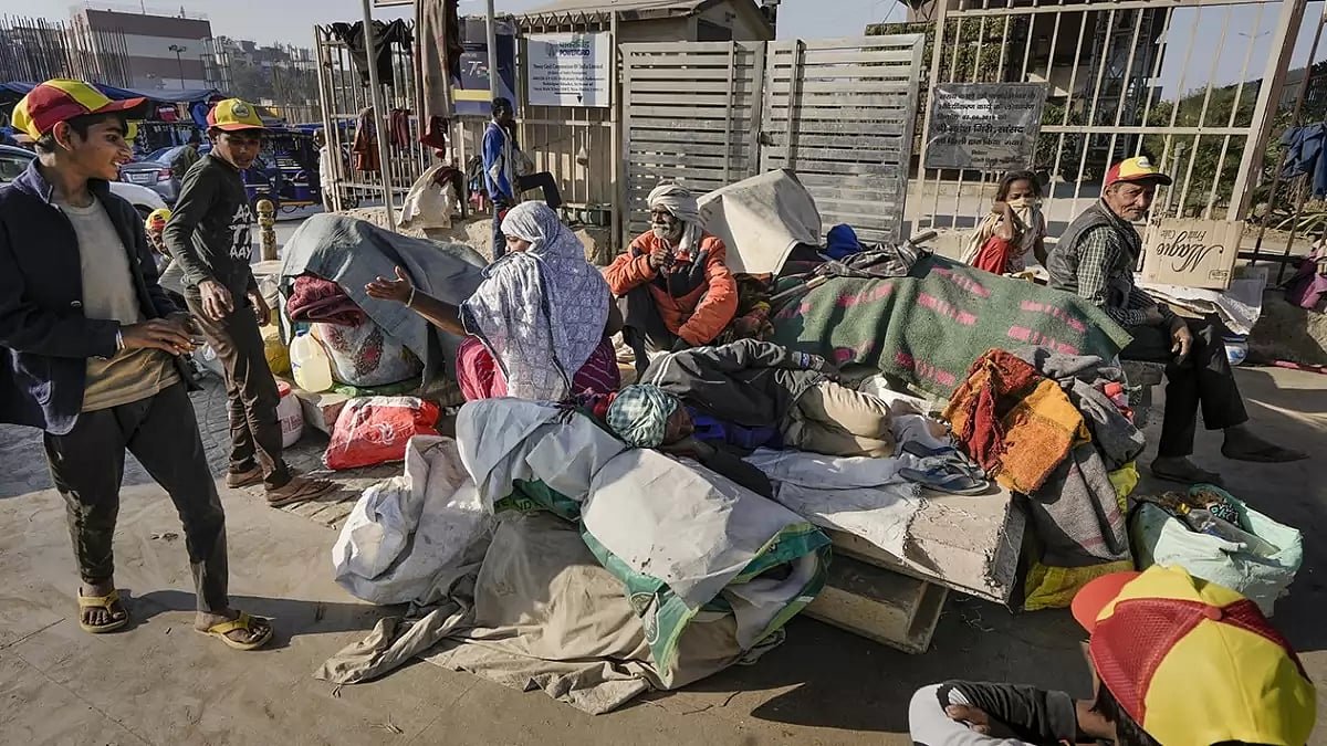 Homeless people