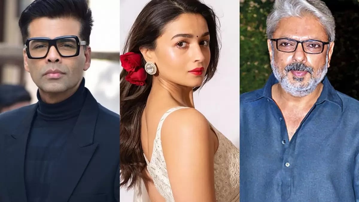 Karan Johar, Alia Bhatt, Sanjay Leela Bhansali