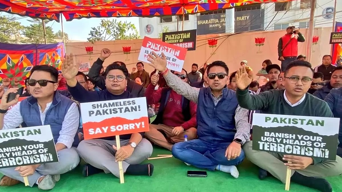 BJP workers stage demonstrations against Pakistan FM Bilawal Bhutto's remarks