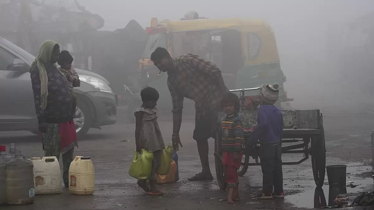 Smog in Delhi
