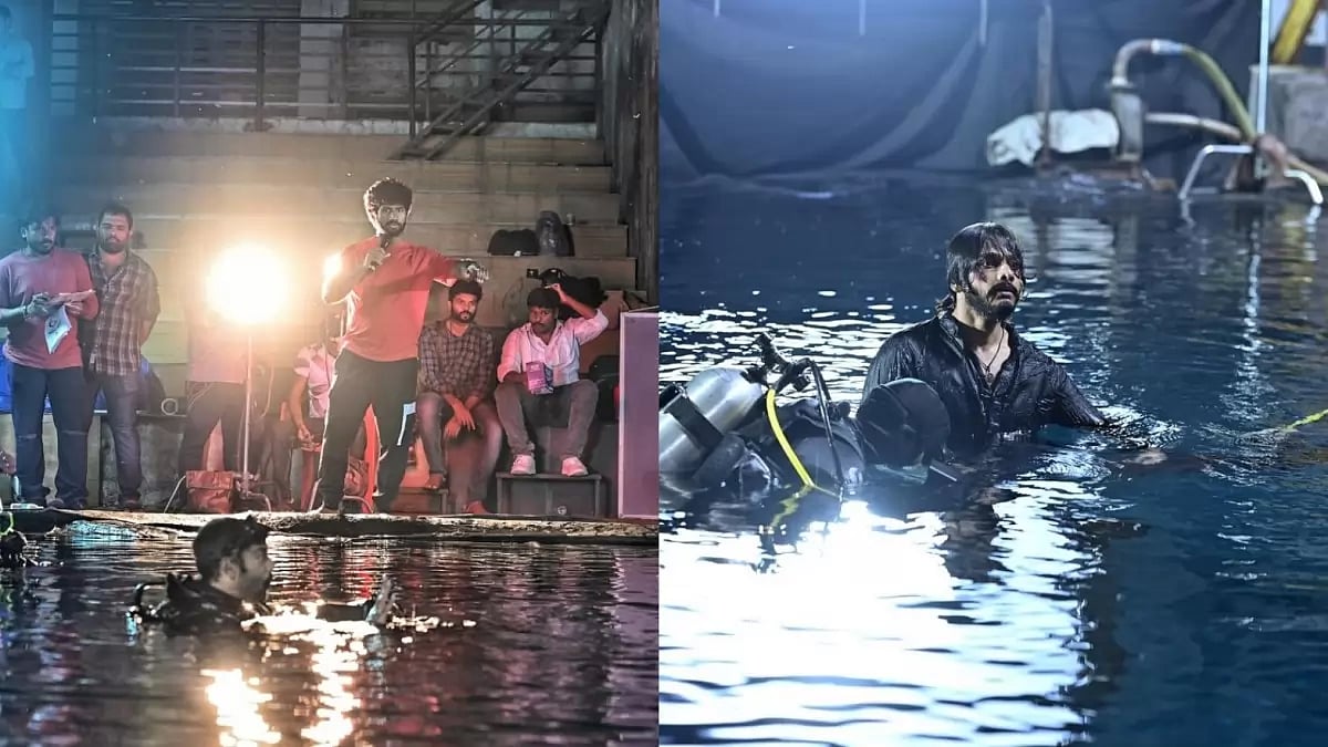 Prasanth Varma, Teja Sajja Shoot For 'Hanu Man'