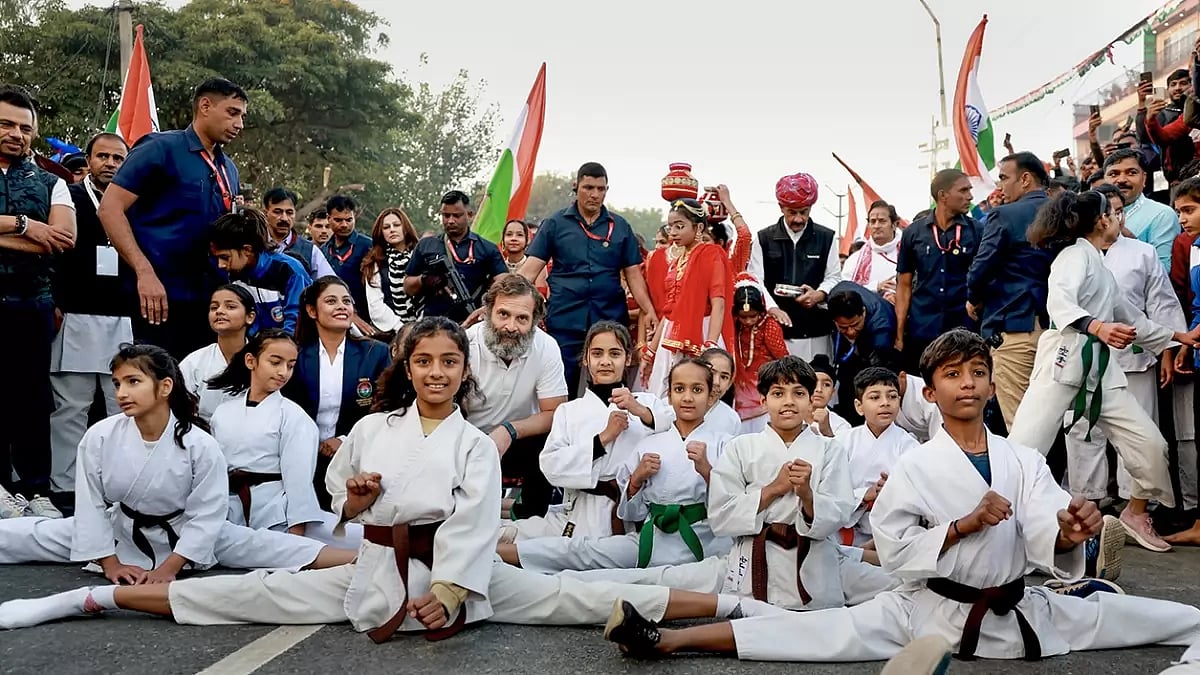Bharat Jodo Yatra in Rajasthan