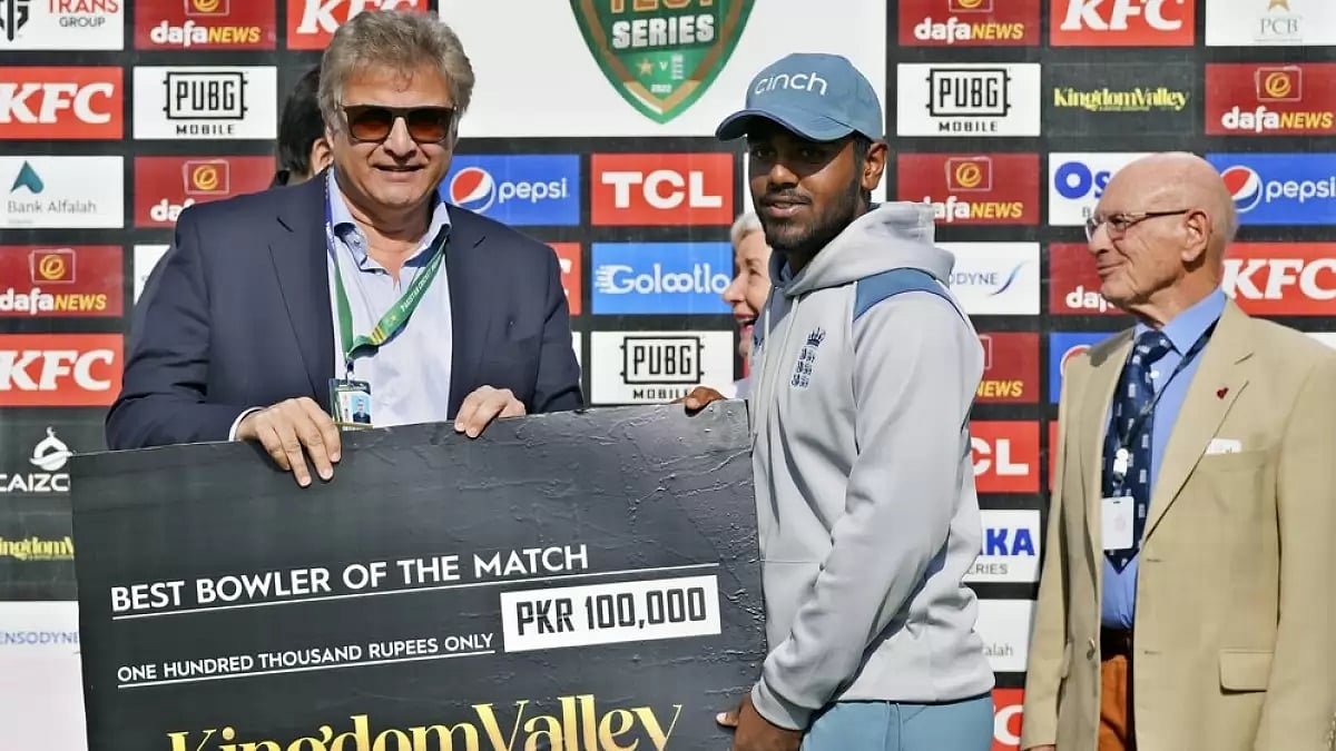 The 18-year-old Ahmed became the youngest to take a five wicket haul on Test debut.