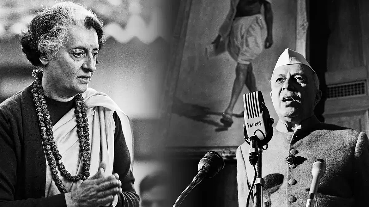 Stepping out of his shoes: Indira Gandhi and Jawaharlal Nehru