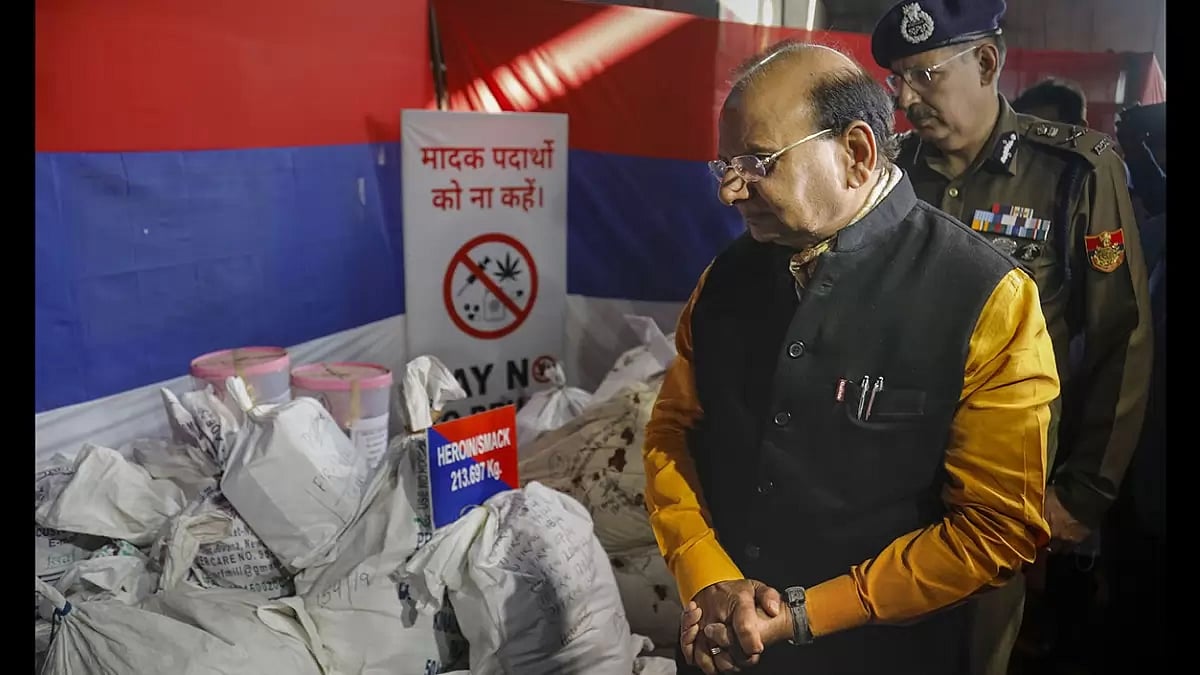 Mass drugs disposal in Delhi