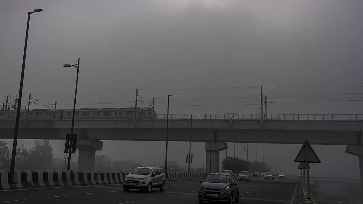 Fog in New Delhi