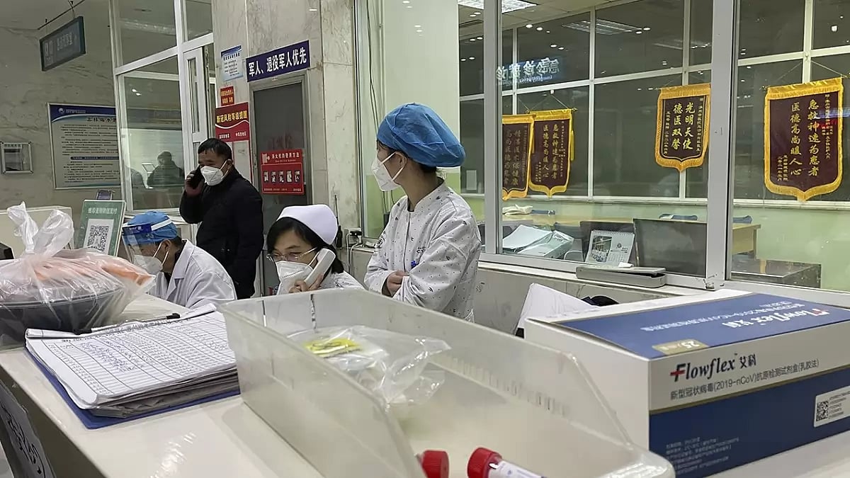 China Covid surge