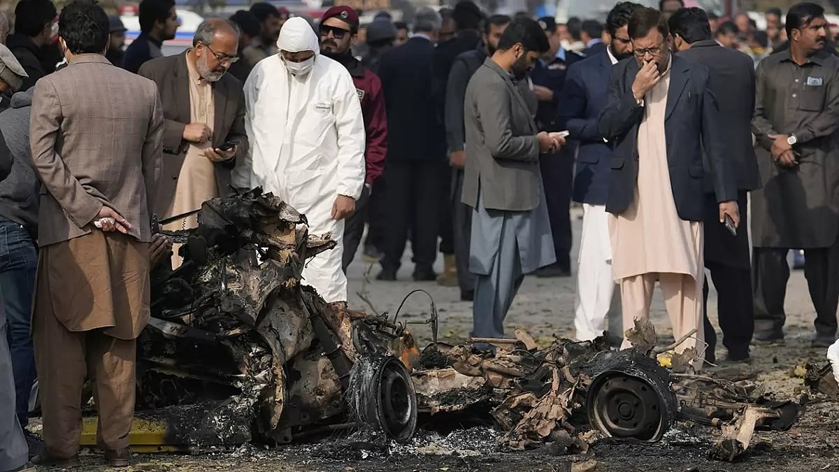 Bomb explosion, in Islamabad