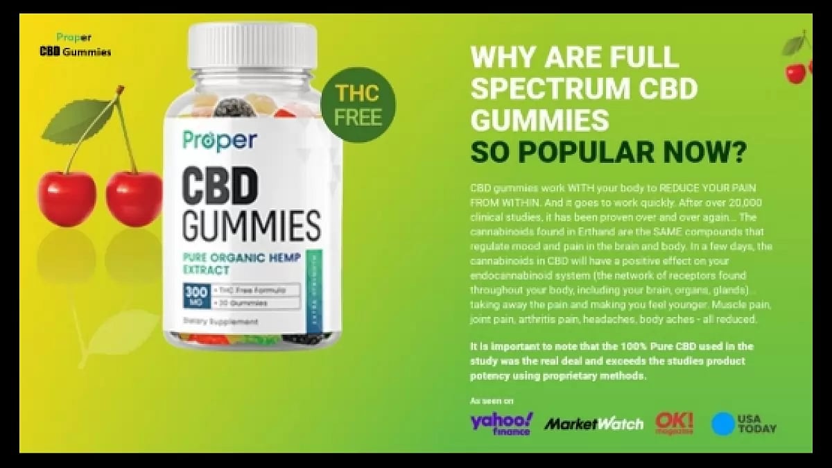 Proper CBD Gummies