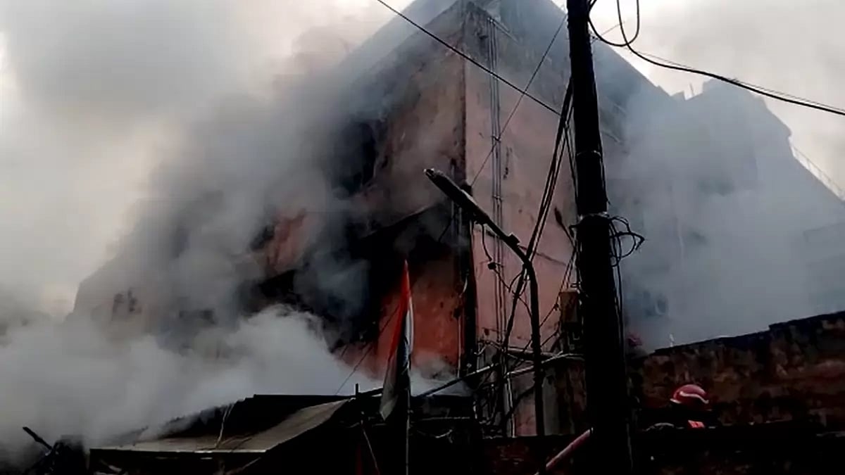 Fire in Vikaspuri