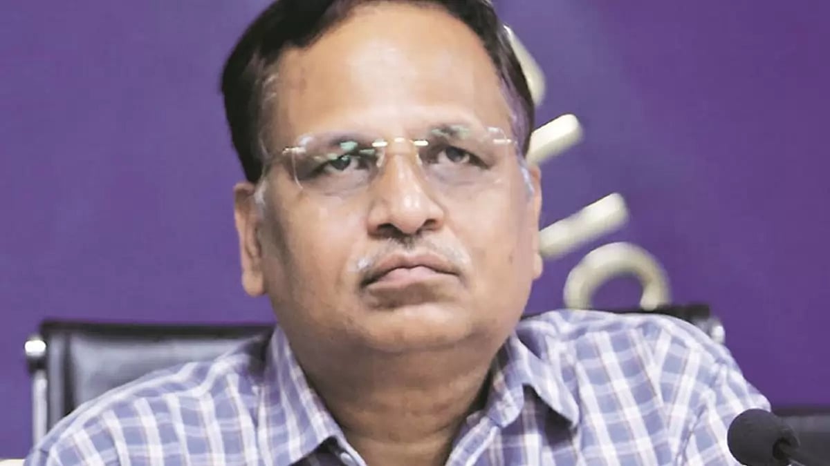 AAP leader Satyendar Jain