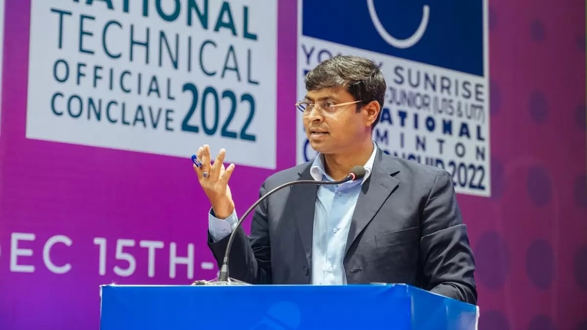 Hockey India president Dilip Tirkey.
