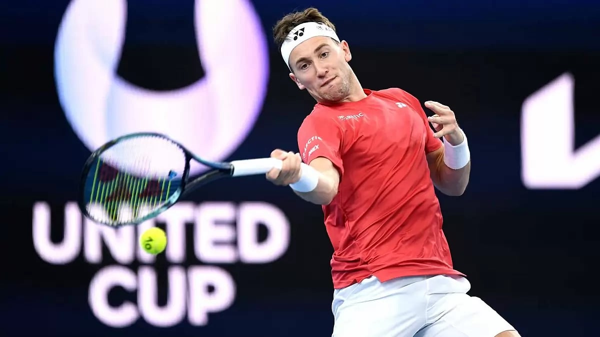 Ruud is currently placed third in the ATP rankings.