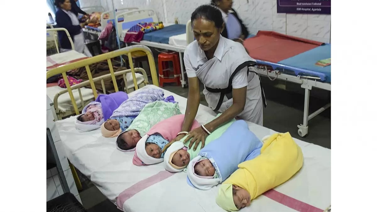 New Year 2023: New born babies in Agartala