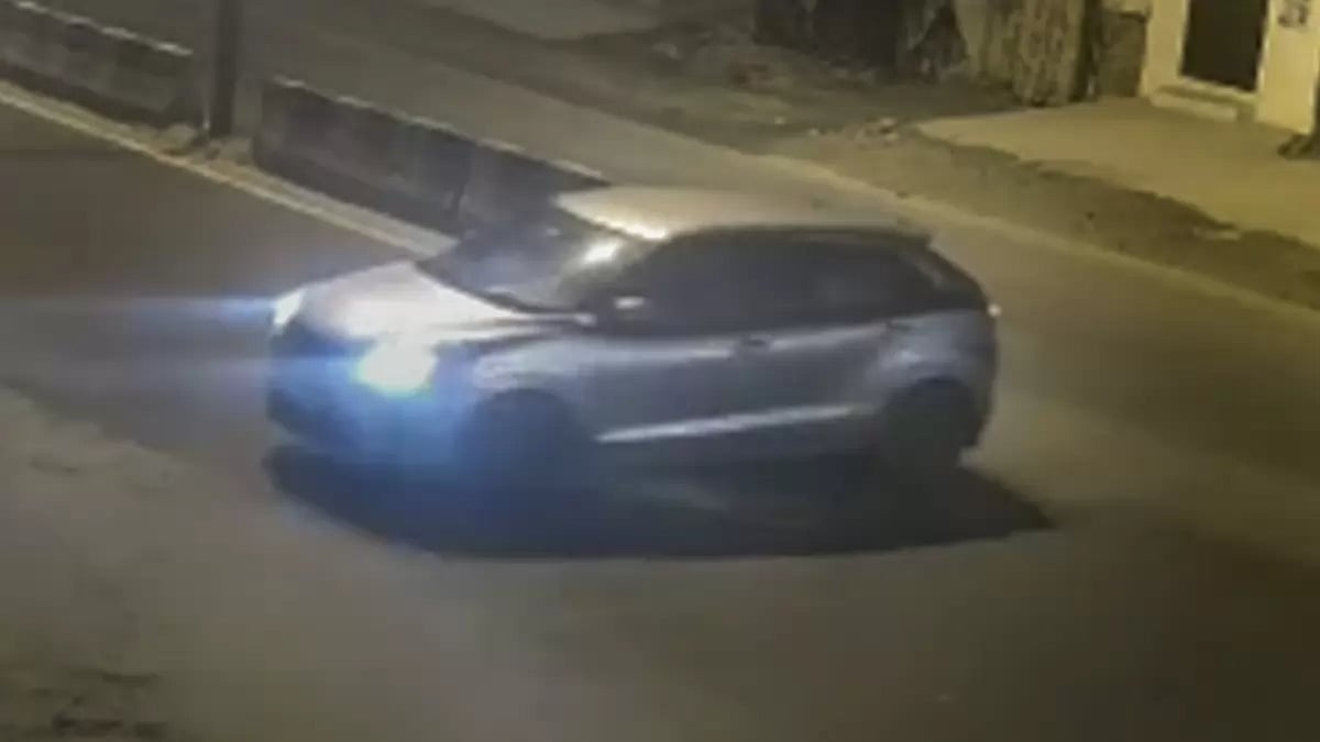 Sultanpuri Accident: Video grab of car