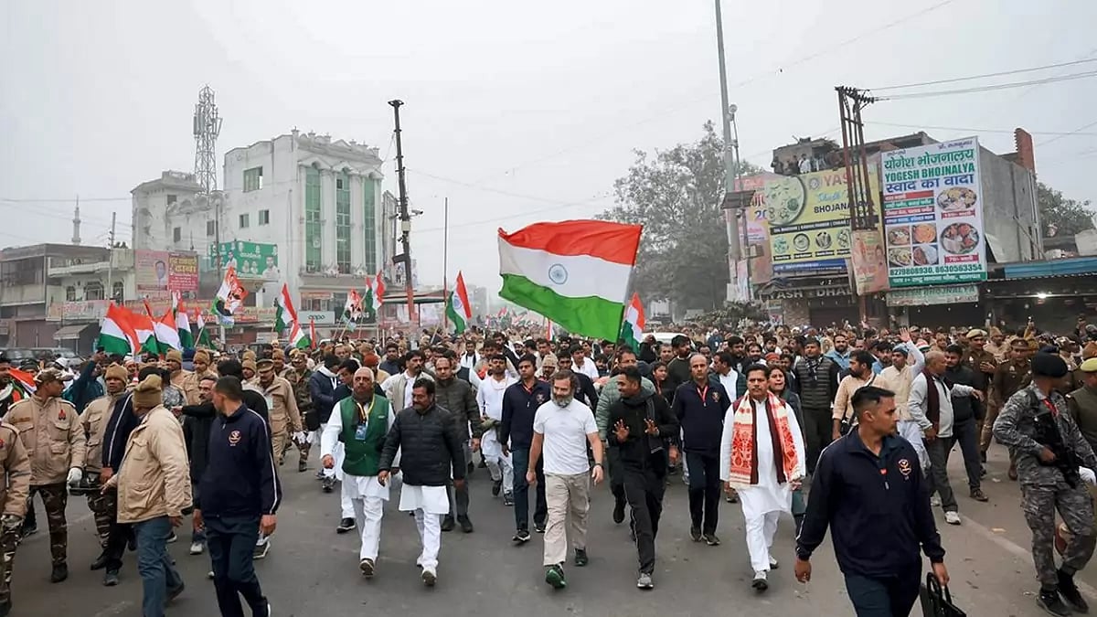 Bharat Jodo Yatra in Baghpat