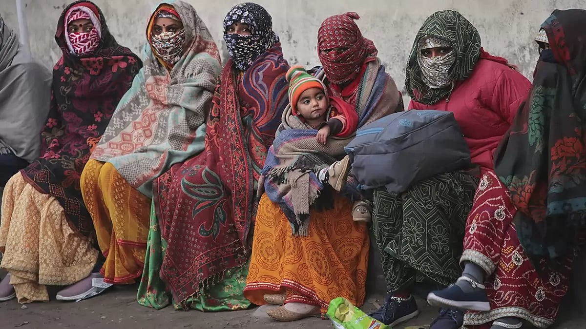 Cold day in Jammu