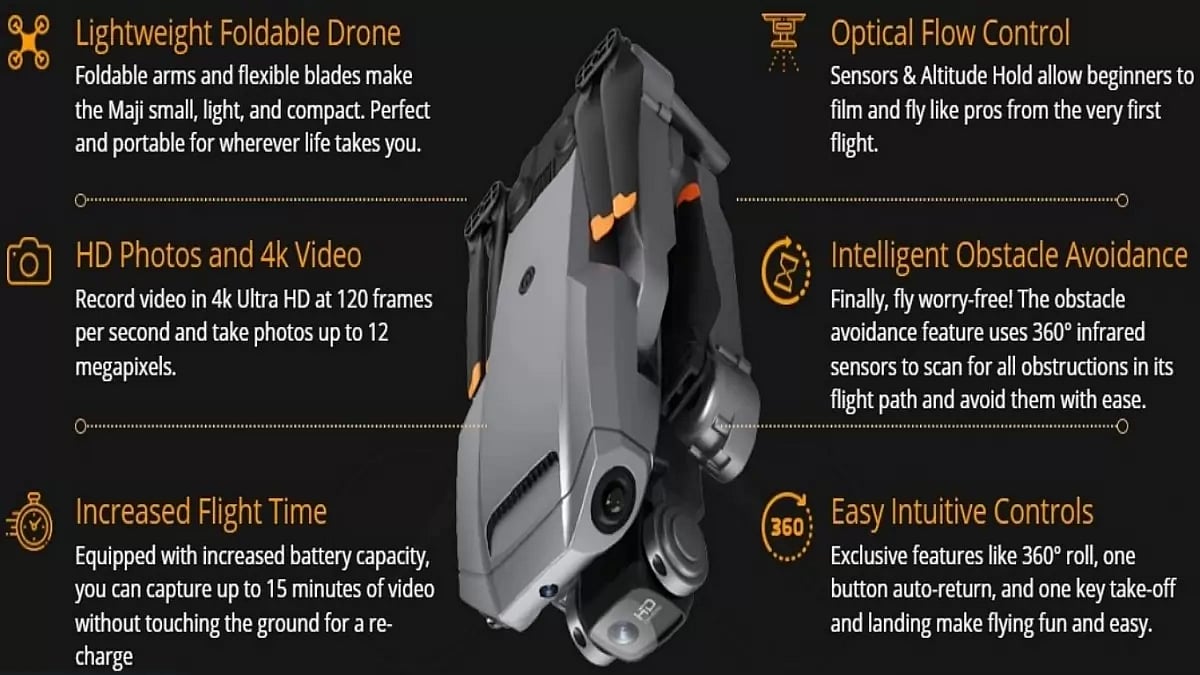 Maji Air Drone 4K