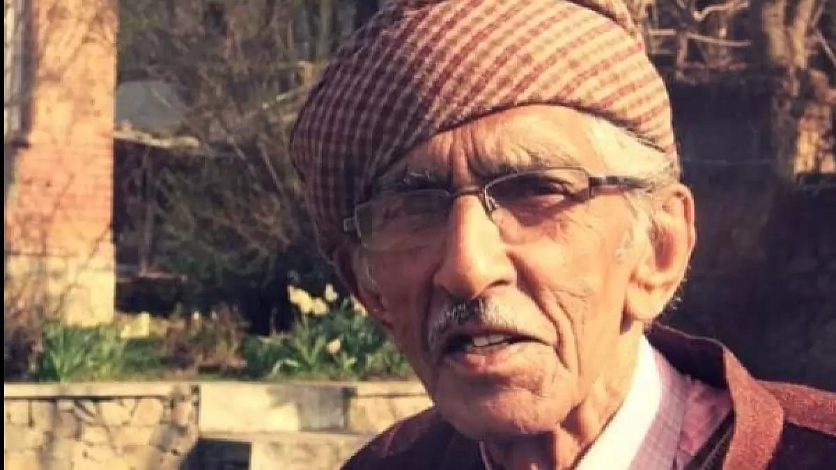 Noted Kashmiri poet Rehman Rahi died on Monday. He was 98.