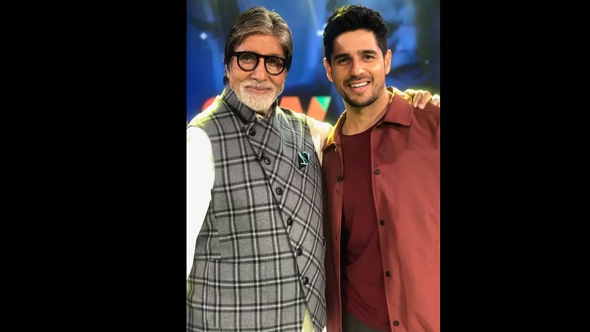 Amitabh Bachchan And Sidharth Malhotra