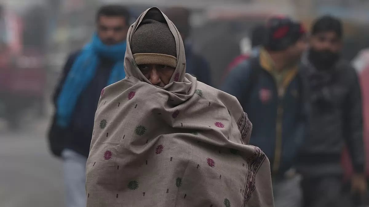 Cold day in Delhi