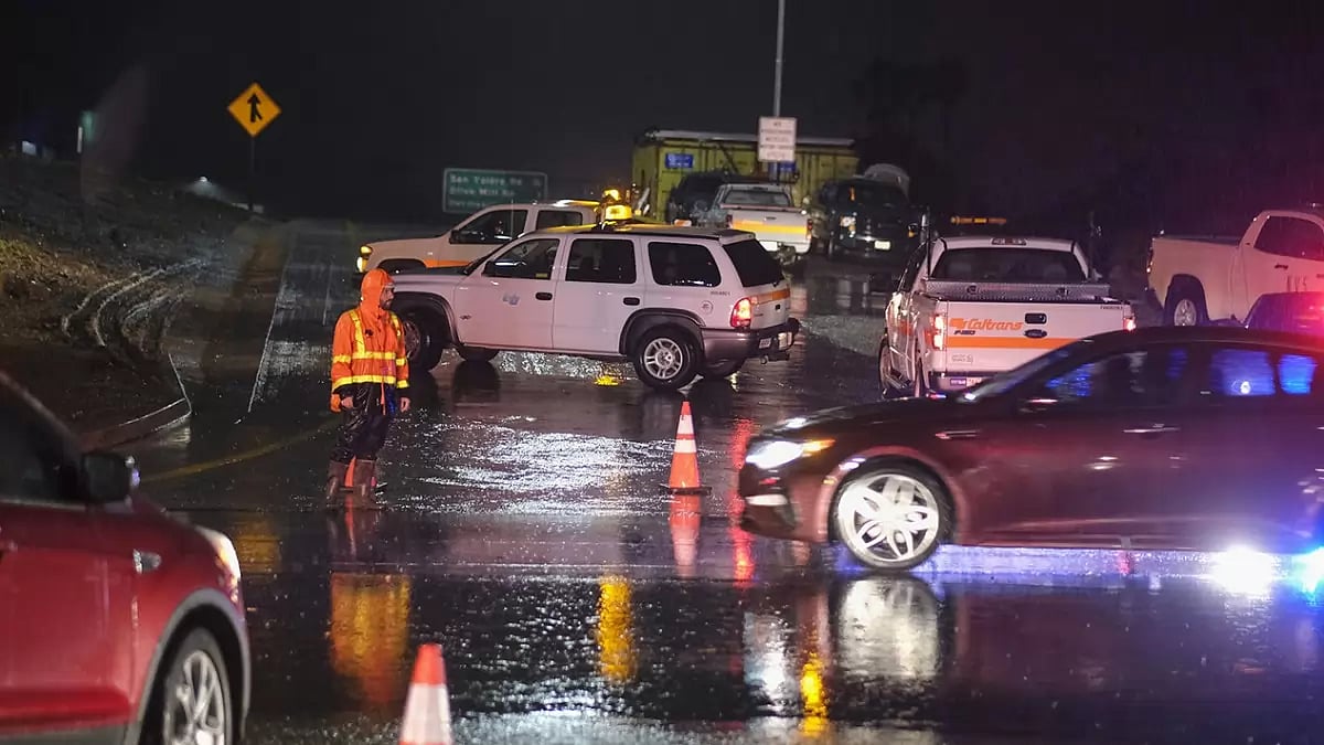 California winter storms