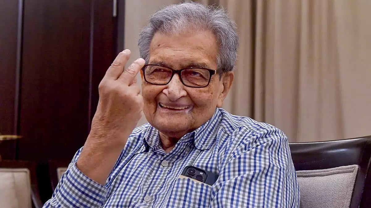 Amartya Sen in Kolkata