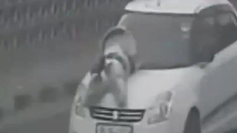 Delhi: Car Carries Man On Bonnet, Police Register Case Against Driver