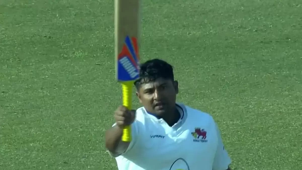 Sarfaraz Khan missed the practice match at Eden Gardens as well due to his finger injury.