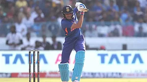 Gill's double century helped India post a commanding total of 349/8.