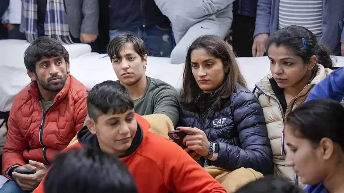 Vinesh Phogat, Bajrang Punia and Sakshi Malik are the three central characters in the renewed protest.