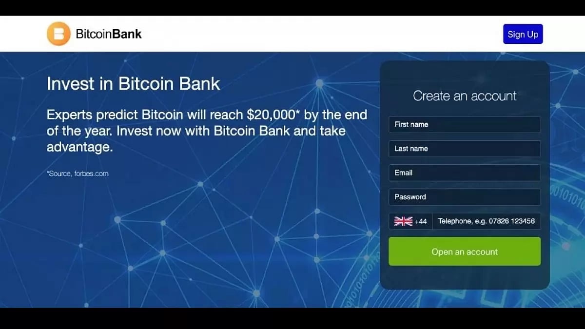 Bitcoin Bank 