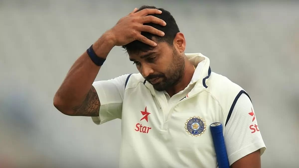 Murali Vijay last played a Test match for India in 2018, aged 34.