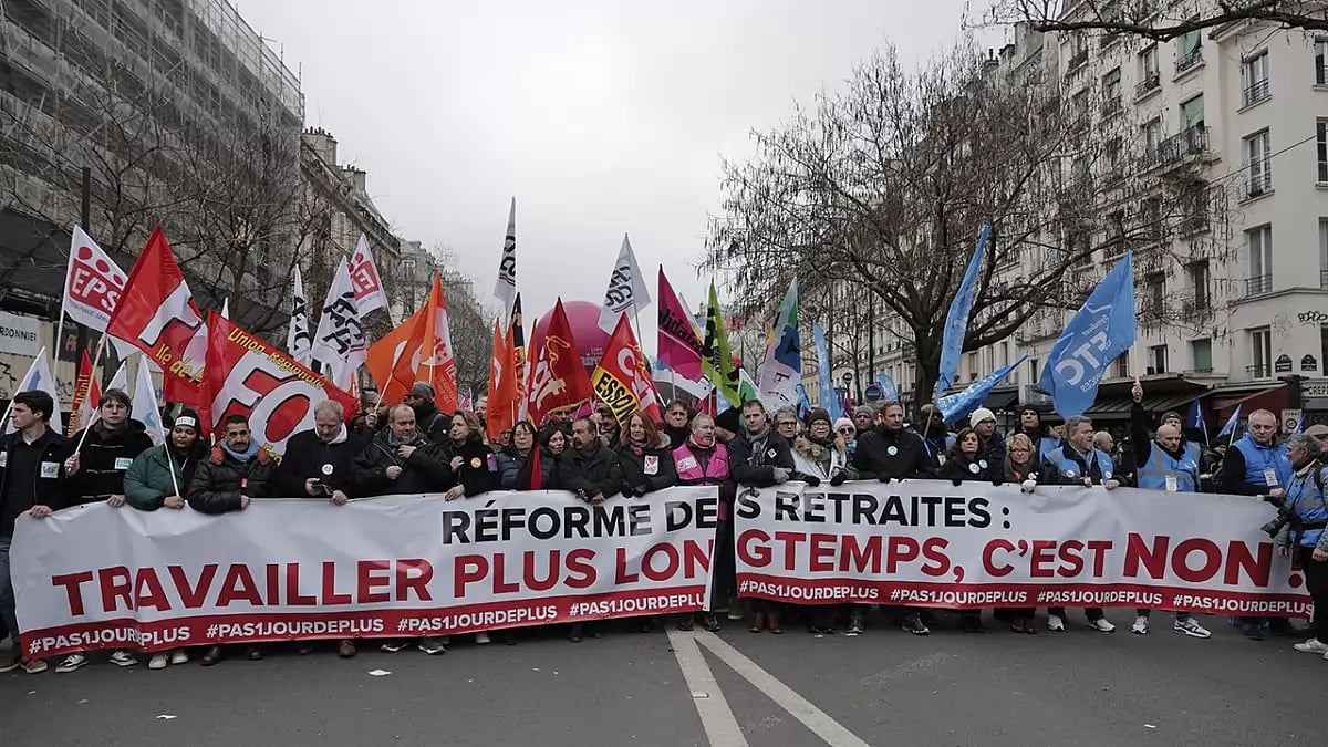 France Pension Protests