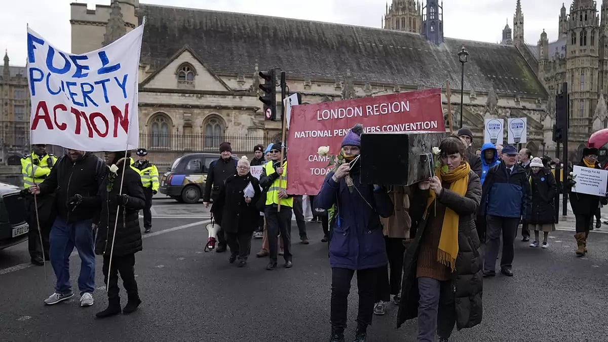 Britain Energy Protest