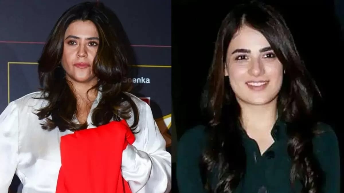 Ekta Kapoor and Radhika Madan