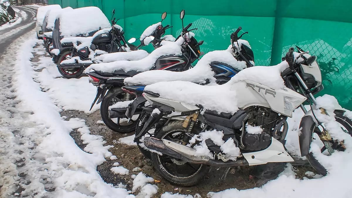 Snowfall in Joshimath