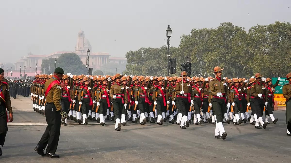 Republic Day 2023 rehearsals