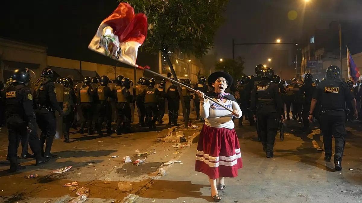 Anti-Govt Protests in Peru