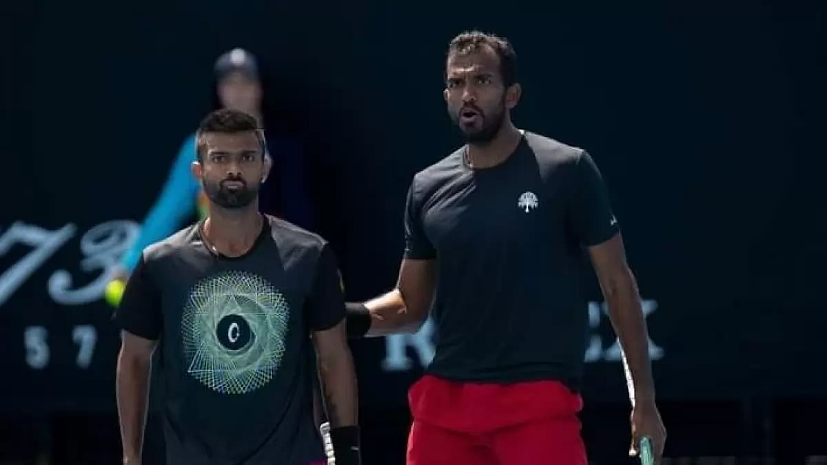 This is the Indian pair's first Grand Slam appearance.
