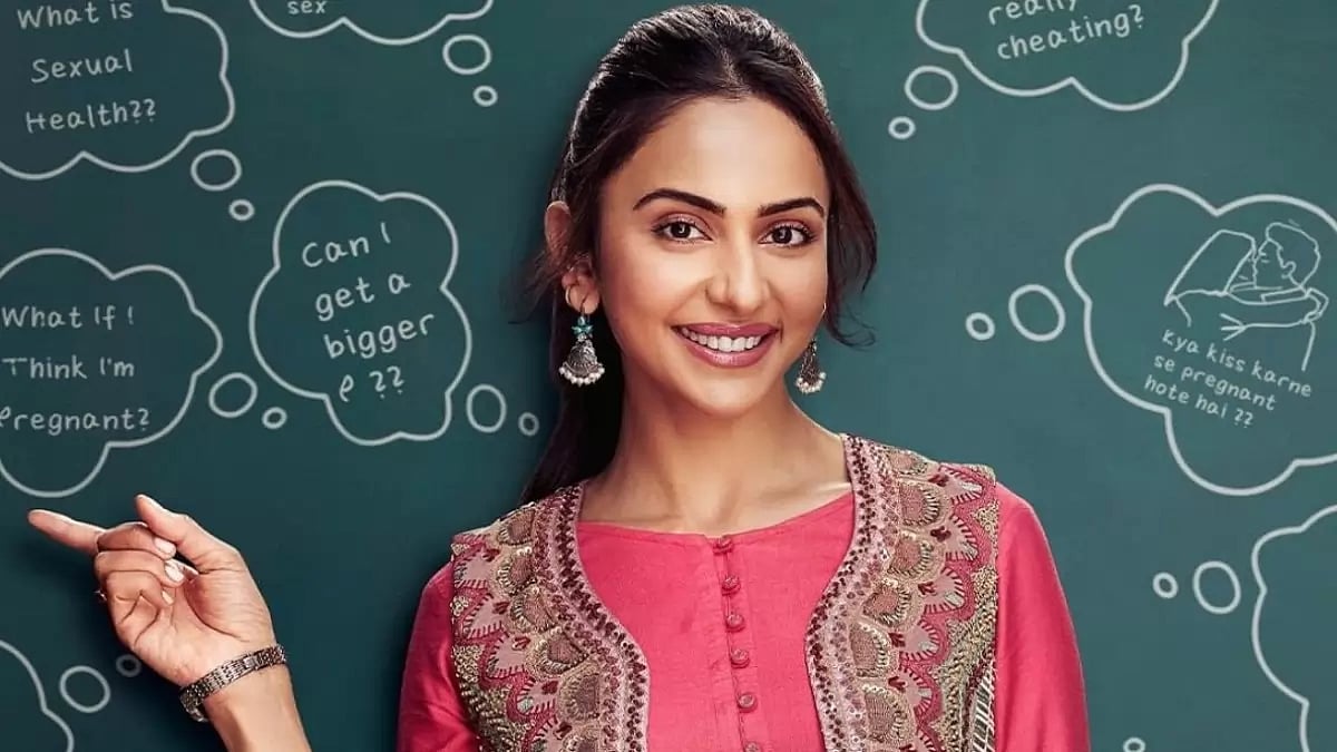 Rakul Preet Singh In A Still From 'Chhatriwali'