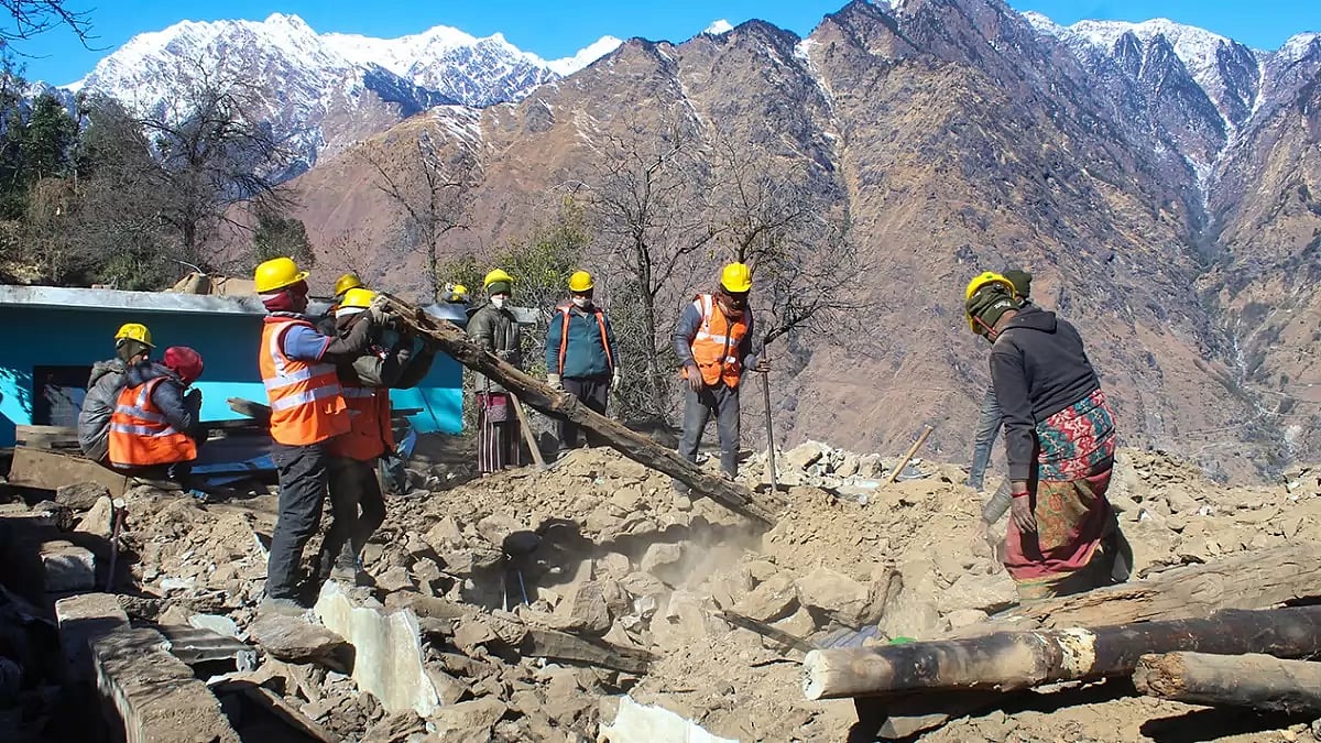 Joshimath land subsidence