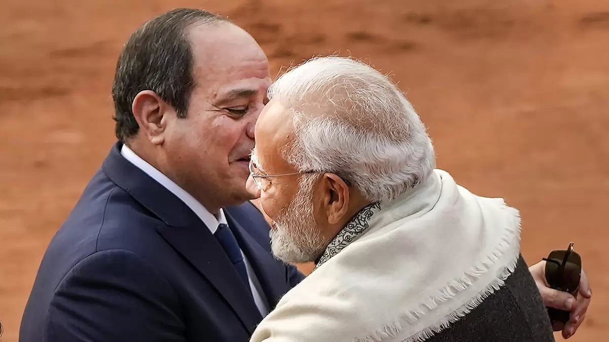 Egyptian Presidents ceremonial reception