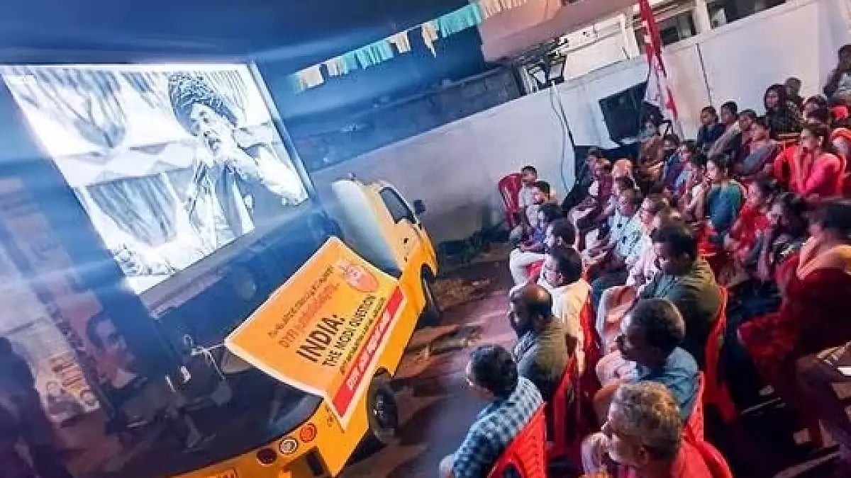 Screening of  the BBC documentary  India: The Modi Question 
