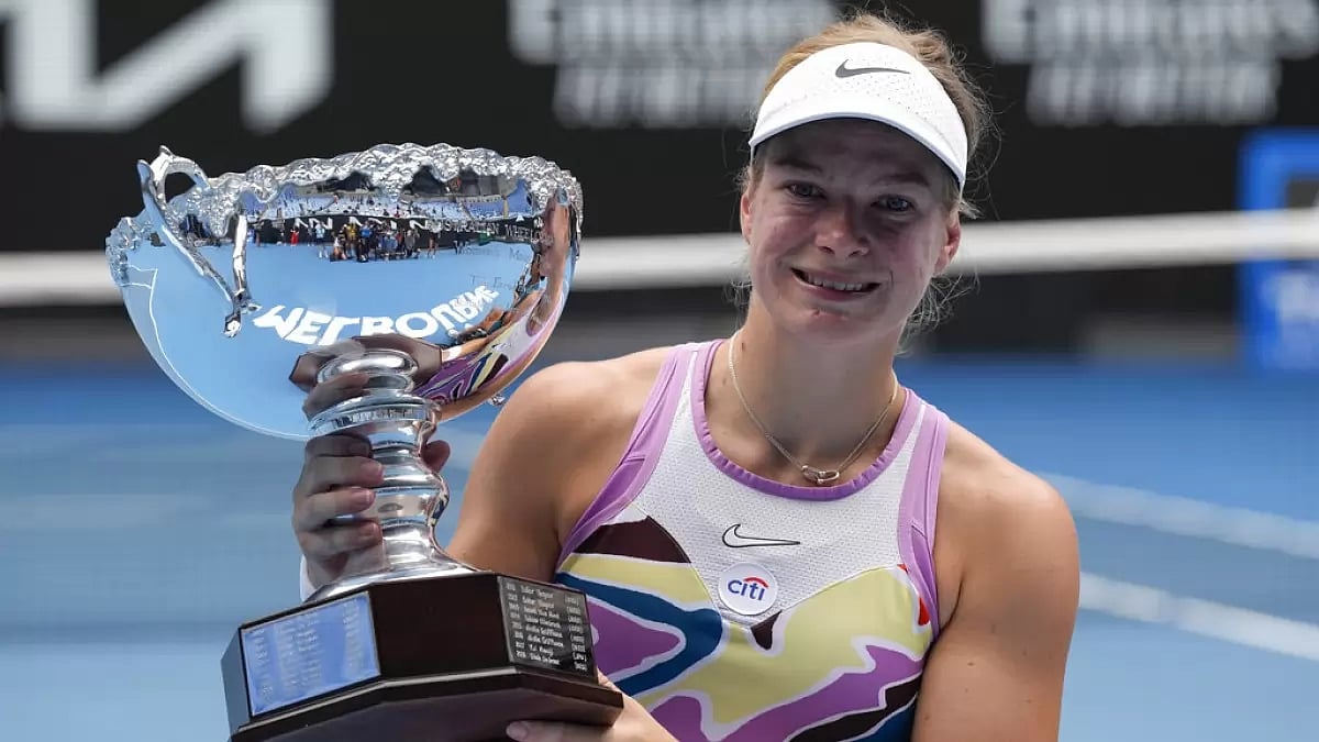 de Groot has now won the Australian Open title five times.