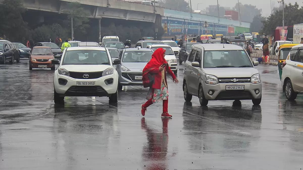 Rains, in Gurugram