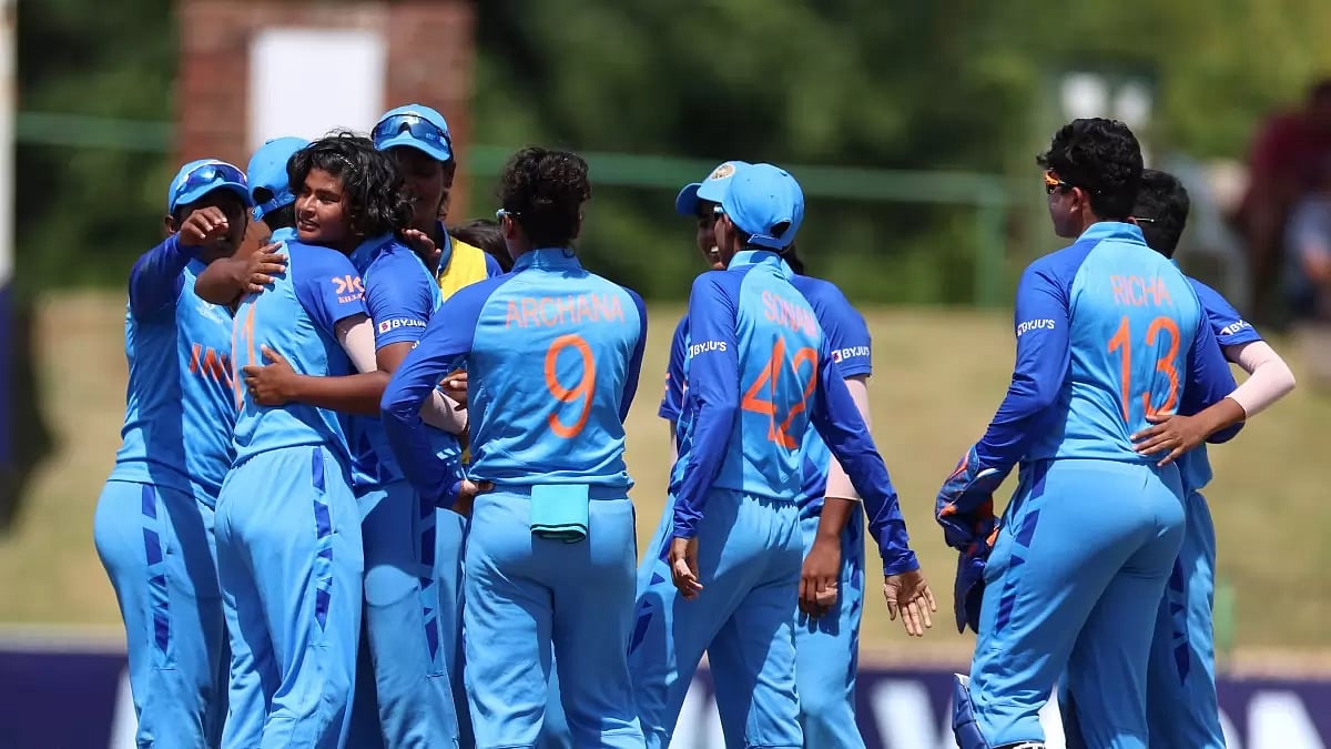 Earlier, BCCI had announced reward of Rs 5 crore for the U19 Women's squad.