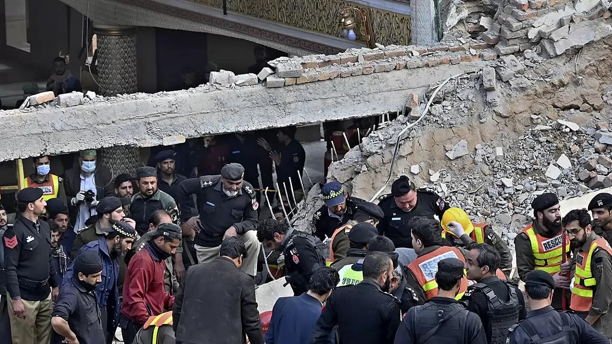 Pakistan Peshawar Bomb Blast