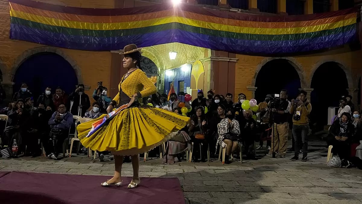 Bolivia Cross-dressers Parade
